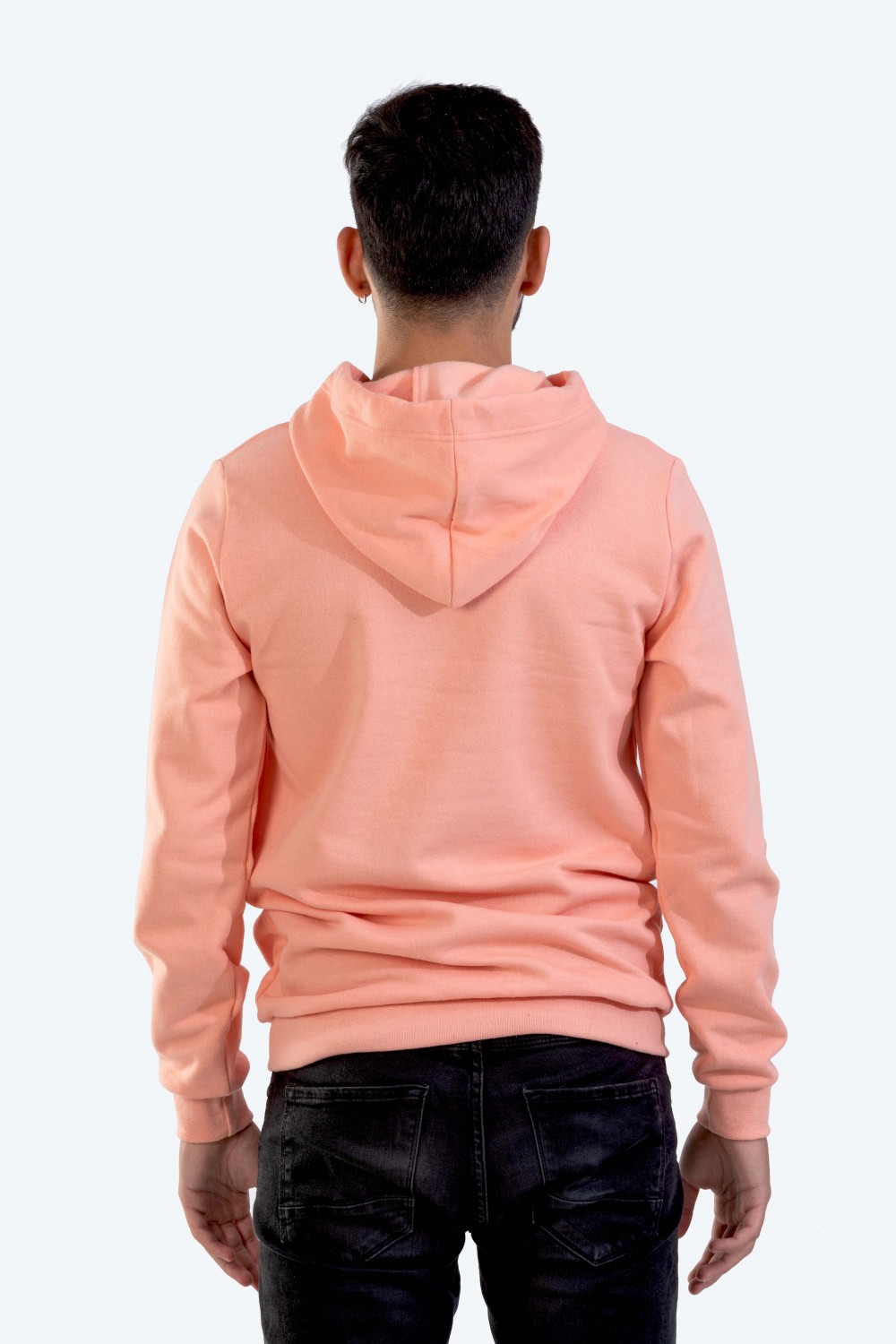 Raf Coll Unisex Pudra Pembe Kapşonlu Sweatshirt