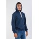 Raf Coll Unisex Basic Lacivert Kapşonlu Sweatshirt İki İplik İçi Şardonlu Raf Coll Unisex Basic Lacivert Kapşonlu Sweatshirt İki İplik İçi Şardonlu